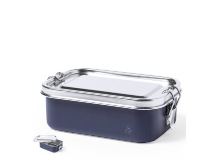 Box na oběd Shonka z recyklované nerezové oceli (Barva PŘÍRODNÍ, Velikost S/T)