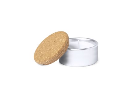 Aromatická svíčka Suyen Hliník / korek (Barva SILVER, Velikost S/T)