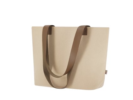 Taška Kompul Felt RPET/ PU (Barva GREY, Velikost S/T)