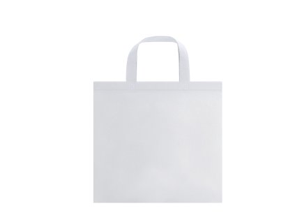 Sublimační taška Gwen z netkané textilie (Barva BÍLÁ, Velikost S/T)