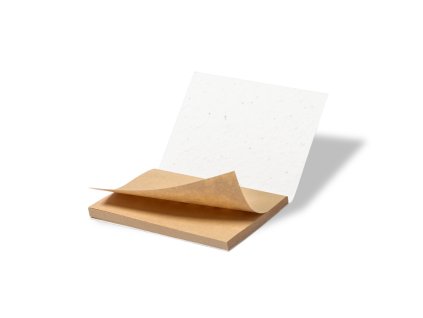 Semínka Samolepicí poznámkový blok Zomek Seed Paper (Barva BÍLÁ, Velikost S/T)