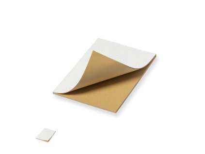 Poznámkový blok Maiwen Seed Paper (Barva BÍLÁ, Velikost S/T)