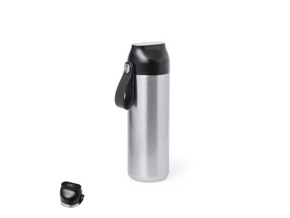 Izolovaná láhev Troy z nerezové oceli (Barva SILVER, Velikost S/T)