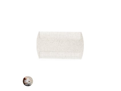 Domácí zvířata Kartáč Vandyt Pšeničná sláma/ ABS (Barva PŘÍRODNÍ, Velikost S/T)