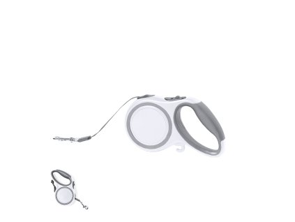 Vodítko pro domácí zvířata Bently ABS/ Polyester (Barva BÍLÁ, Velikost S/T)