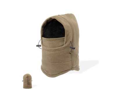 Oteplovač krku a čepice Tecko Polar Fleece 200 g/ m2 (Barva GREY, Velikost S/T)