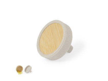 Osvěžovač vzduchu Roketa Bamboo/ Silikon (Barva PŘÍRODNÍ, Velikost S/T)