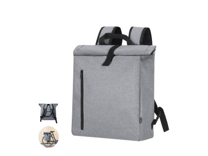 Batoh na kolo Hoblak Polyester 600D RPET (Barva GREY, Velikost S/T)