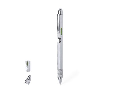 Multifunkční pero Tulix z nerezové oceli (Barva SILVER, Velikost S/T)