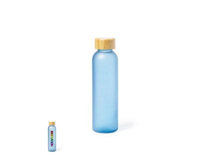 Sublimační láhev Vantex sklo/ bambus (Barva ŽLUTÁ, Velikost S/T)