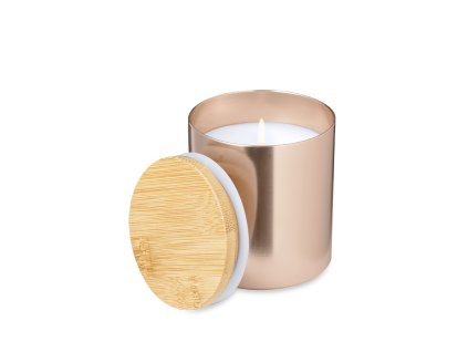 Aromatická svíčka Rudyn Hliník/ bambus (Barva GOLDEN, Velikost S/T)