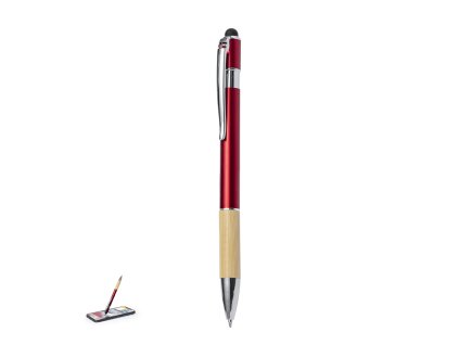 Stylus Touch Ball Pen Berget Aluminium/ Bamboo (Barva BLUE, Velikost S/T)