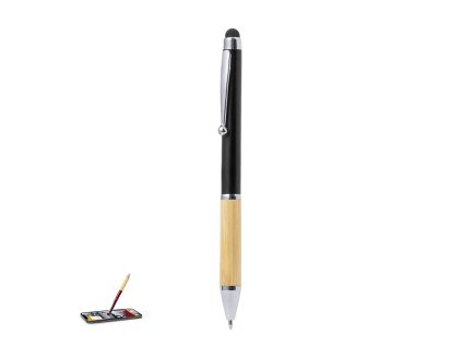 Stylus Touch Ball Pen Zadron ABS/ Bamboo (Barva BLUE, Velikost S/T)