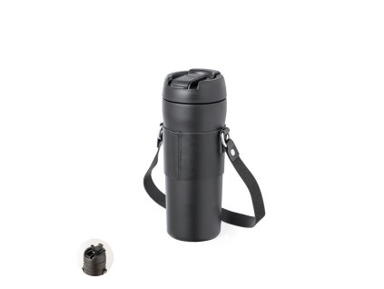 Izolovaná láhev Matner z nerezové oceli (Barva BLACK, Velikost S/T)