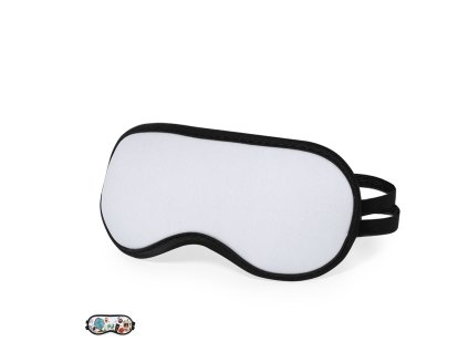 Sublimační cestovní maska na oči Ranta Soft Shell (Barva BÍLÁ, Velikost S/T)