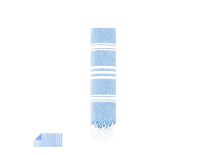 Ručník Pareo Harlow 100% recyklovaná bavlna/polyester 250 g/ m2 (Barva SVĚTLE MODRÁ, Velikost S/T)