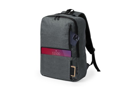 Batoh Ingria Polyester 600D RPET (Barva GREY, Velikost S/T)