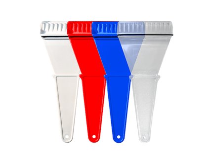 Autoškrabka EASY s držadlem a gumičkou