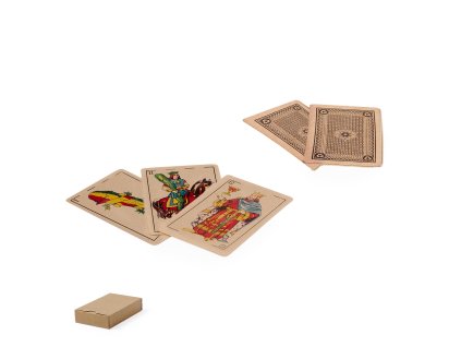 Španělské hrací karty Brisca Recyklovaný karton (Velikost S/T)