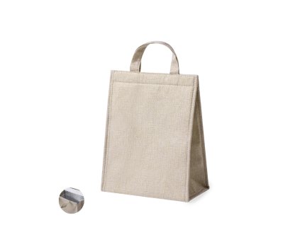 Chladicí taška Saimons Polyester/hliník (Barva PŘÍRODNÍ, Velikost S/T)