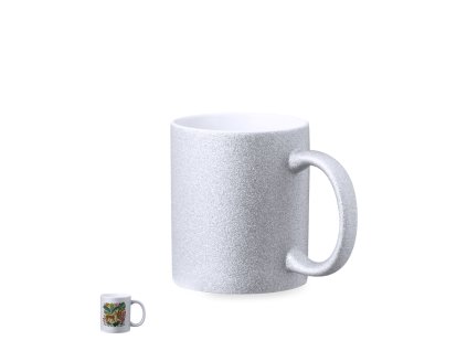 Sublimační hrnek Robleda Ceramic (Barva SILVER, Velikost S/T)