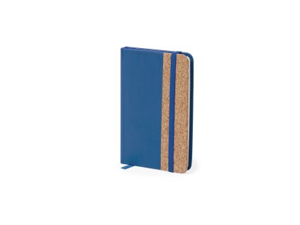 Poznámkový blok Tierzo Cork/ PU (Barva BLUE, Velikost S/T)