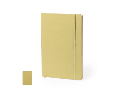 Poznámkový blok Faty Fruit Paper/ Recyklovaný karton (Barva BROWN, Velikost S/T)