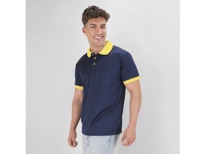 Polokošile Tecnic Rebon Polyester, Piqué 180 g/ m2 (Barva ŽLUTÁ, Velikost XS)
