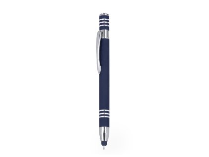 Stylus Touch Ball Pen Harkin Aluminium. Gumová povrchová úprava (Barva BLUE, Velikost S/T)