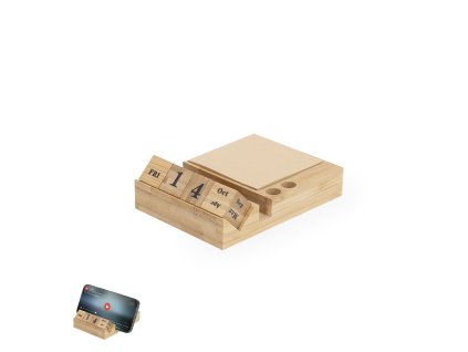 Poznámkový blok Everlasting Calendar Dex Bamboo (Barva PŘÍRODNÍ, Velikost S/T)