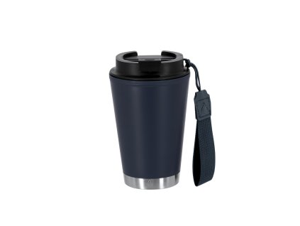 Izolovaný pohár Wirten Recyklovaný PP/ Recyklovaná nerezová ocel (Barva BÍLÁ, Velikost S/T)