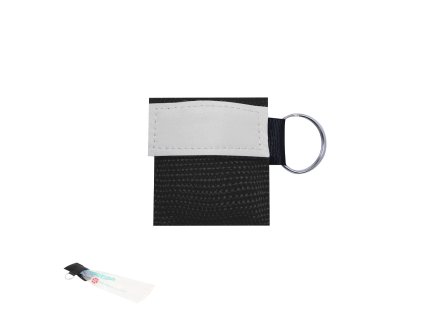 Klíčenka s maskou CPR Ibanor Polyester 600D (Barva BLACK, Velikost S/T)