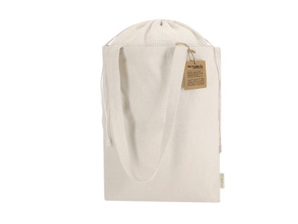 Pytel Flerix Recyklovaná bavlna 260 g/ m2 (Barva PŘÍRODNÍ, Velikost S/T)