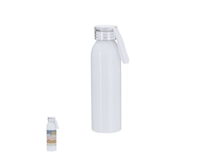 Sublimační láhev Alorin Aluminium (Barva BÍLÁ, Velikost S/T)