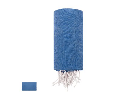 Ručník Pareo Dikky 80% recyklovaná bavlna/ 20% polyester RPET 180 g/ m2 (Barva BLUE, Velikost S/T)