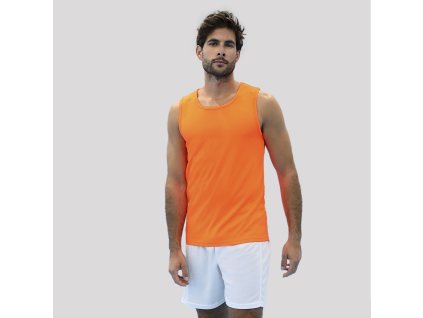 Tričko pro dospělé Jackson 100% polyester 135 g/ m2 (Barva ŽLUTÉ FLUORO, Velikost S)