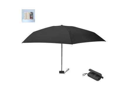 Skládací deštník Ottis Polyester 190T. Žebra ze skelných vláken (Barva NAVY BLUE, Velikost S/T)