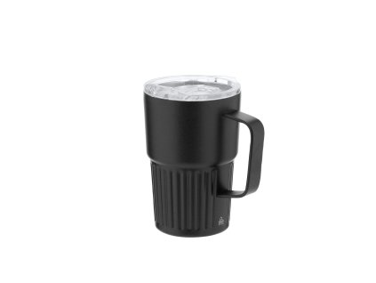 Izolovaný hrnek Finbar z recyklované nerezové oceli (Barva BÍLÁ, Velikost S/T)