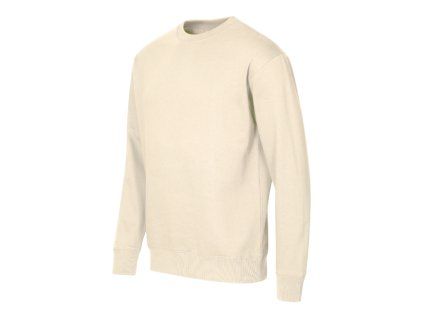 Crew mikina unisex mandlová (Varianta S)