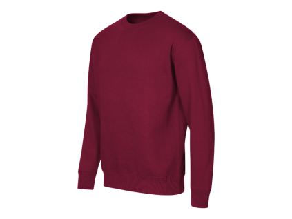 Crew mikina unisex garnet (Varianta S)