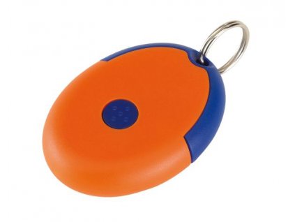 Přívěsek na klíče s kondomem, oranžový