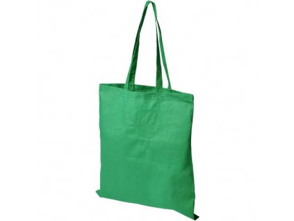 Bavlněná nákupní taška Madras, zelená