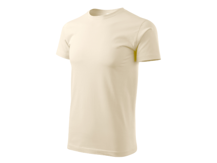 Basic tričko pánské mandlová (Varianta XS)