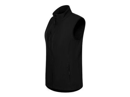 Trail softshellová vesta dámská černá (Varianta XS)