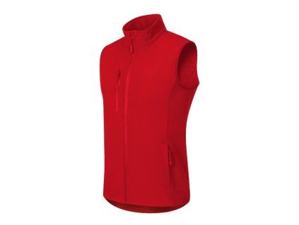 Trail softshellová vesta pánská červená (Varianta S)