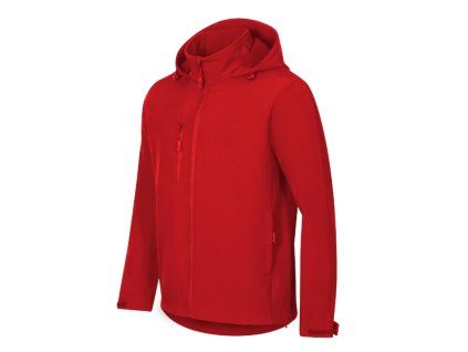 Trail softshellová bunda pánská červená (Varianta S)