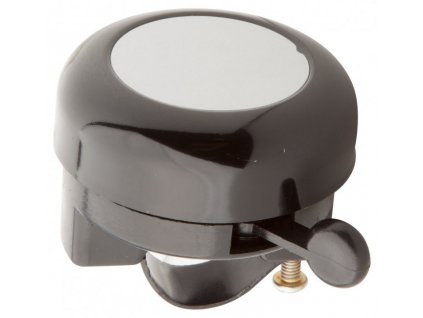 Hliníkový zvonek na kolo RUSH, černý