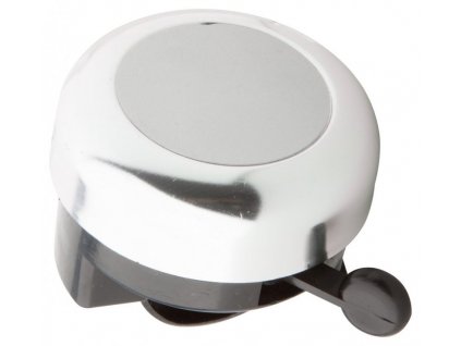 Hliníkový zvonek na kolo RUSH, chromovaný