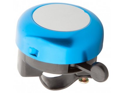 Hliníkový zvonek na kolo RUSH, modrý