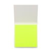 Samolepící elektrostatický bloček STATIC, neon žlutá